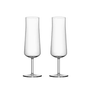 Orrefors - Informal 2-Pack Champagne 22 cl - Champagneglas - Björn Dahlström - Transparent