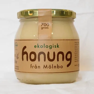 Ekologisk Kallslungad Svensk Honung, 700 gram