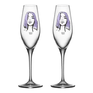 Kosta Boda - All About You Champagneglas 2-pack Forever Mine