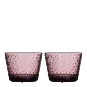 iittala - Tundra Glas 16 cl 2-pack Ljung