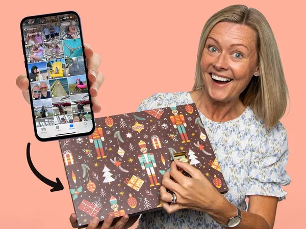 Chokladkalender med 24 av Dina Egna Foton