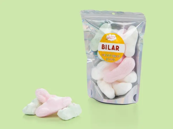 Frystorkat godis - Bilar