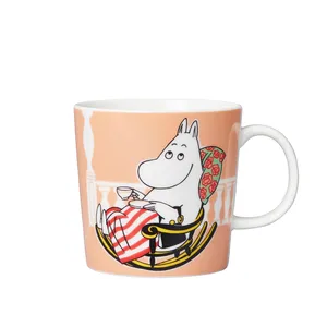 Moomin Arabia - Mumin Mugg 30 cl Muminmamma Marmelad - Kaffekoppar - Tove Jansson - Röd