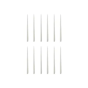 Kronljus pure white 12-pack