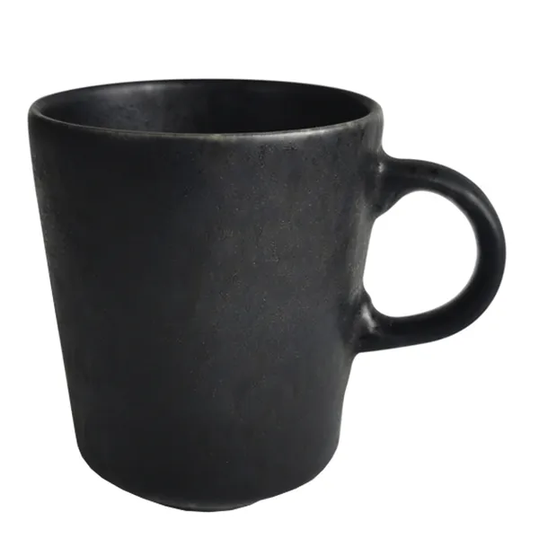 Modern House - Black Satin Mugg 34 cl Svart