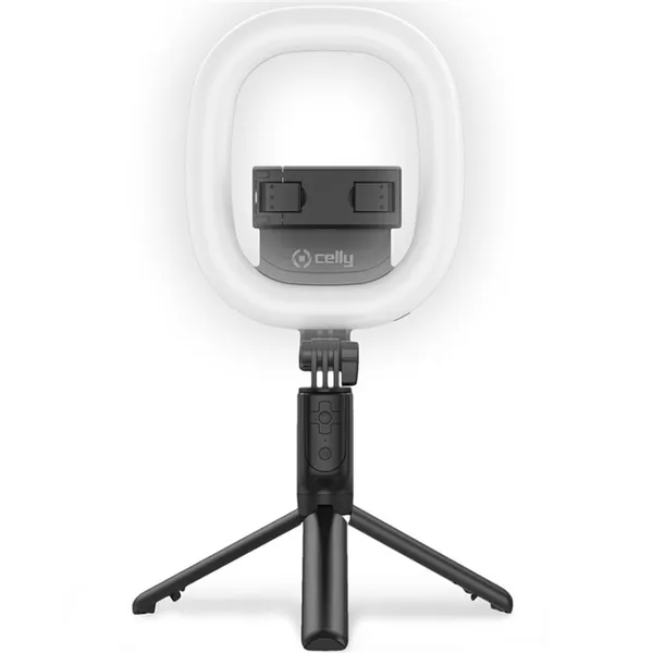 Celly CLICKRINGBT Ringlampa med Tripod/Selfiestick