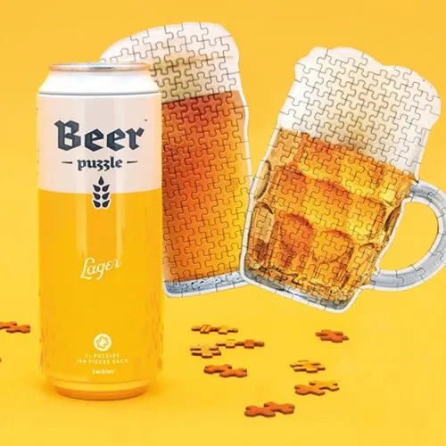 Ölpussel - Lager, Gul