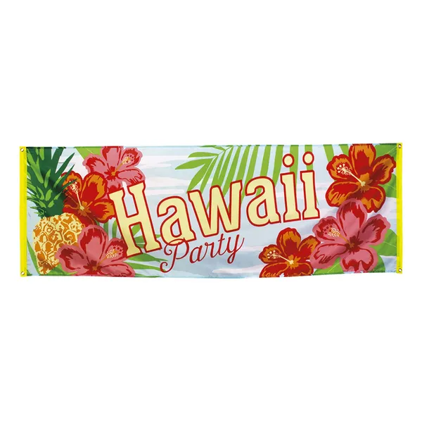 Banderoll Hawaii Party