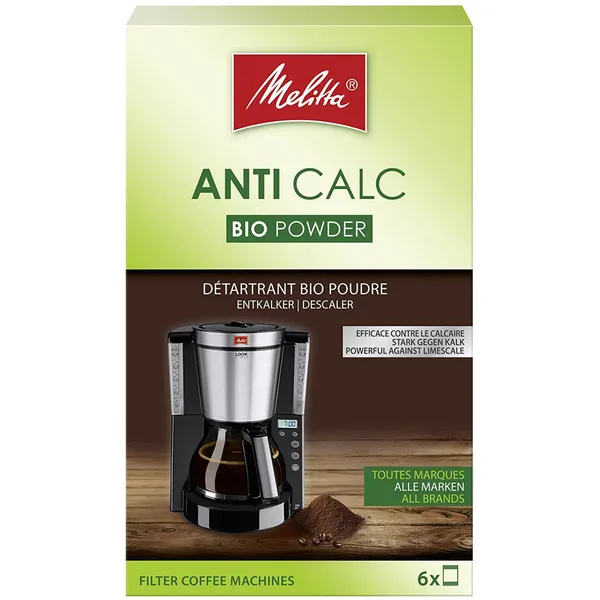 Melitta Bio Avkalkning pulver 6x20g Bio powder