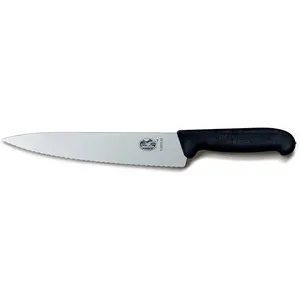 Victorinox Tandad Kockkniv med Fibroxhandtag 22 cm