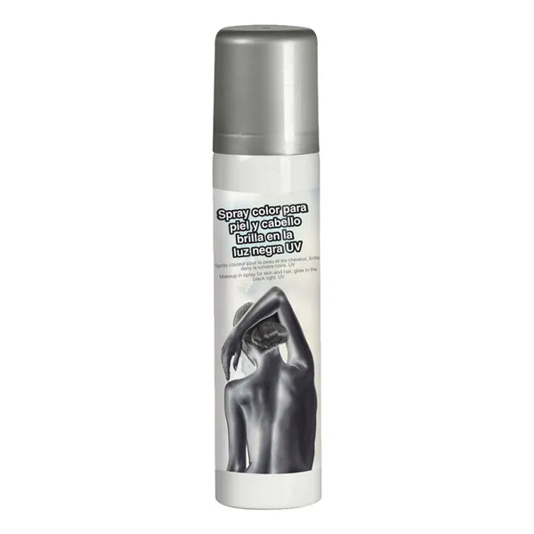 UV Kroppsfärg Spray - Silver